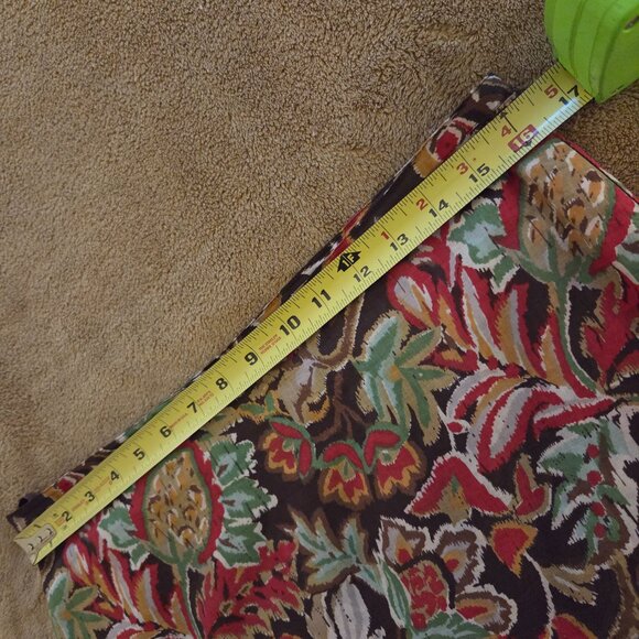 Mix Nouveau NY Tiered Maxi Skirt Womens L Floral Abstract Peasant Gypsy Hippie - Picture 9 of 10